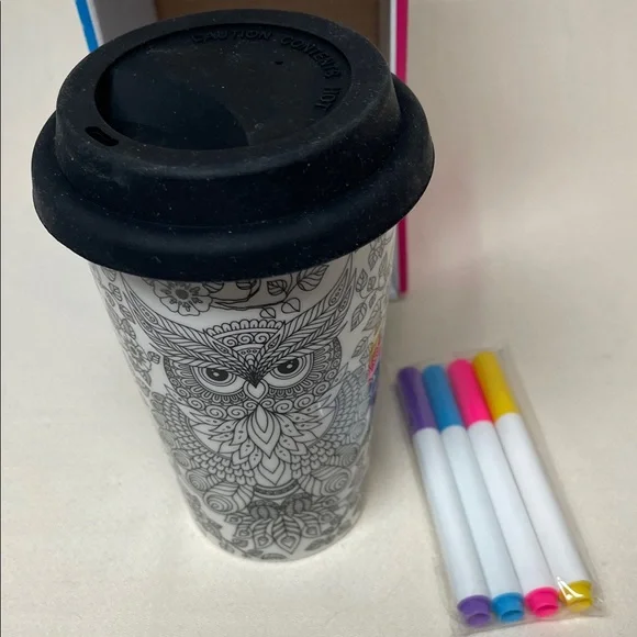 Color Your Life Ceramic Mug Set - Picture 8 of 14